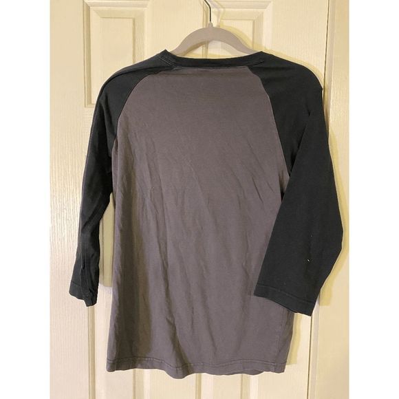 Nike Air 1990's Vintage Mens L 3/4 Sleeve Baseball Red Tag T Shirt; Size Small - Picture 2 of 5